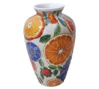 Fpbiagoq Jarrones de rompecabezas 3D únicos hechos por 120 piezas curvadas de rompecabezas jarrón decorativo para arreglos florales, arte único y