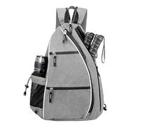 Fpbiagoq Mochila cruzada ajustable para tenis y remo