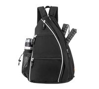 Fpbiagoq Mochila cruzada ajustable para tenis y remo