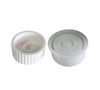 Fpbiagoq Moldes de silicona a rayas para candelabro, molde de candelabro hecho a mano, moldes de adornos, moldes de yeso para
