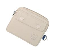 [Fpbiagoq] Organizador de monedas cerrado de seguridad con ranuras para tarjetas de varias capas con cierre de cremallera resistente al desgaste de poliéster resistente al desgaste para negocios y