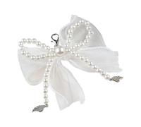 [Fpbiagoq] Perlas Zapatos Abalorios Hebilla Artificial Cuentas Cadena Zapatos Encanto Accesorios Decoración Moda Decoración, Colgante de ala, L~XL A