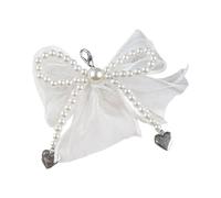 [Fpbiagoq] Perlas Zapatos Abalorios Hebilla Artificial Cuentas Cadena Zapatos Encanto Accesorios Decoración Moda Decoración, Colgante en forma de corazón, L~XL A