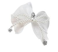 [Fpbiagoq] Perlas Zapatos Abalorios Hebilla Artificial Cuentas Cadena Zapatos Encanto Accesorios Decoración Moda Decoración, Colgante de flores, L~XL A