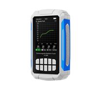FPHADO -ER3 - Detector de radiación electromagnético 5 en 1 -RF y prueba de campo eléctrico con medición de temperatura y humedad, color blanco