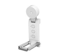 FPHADO Luz de lectura plegable con clip USB, luz de lectura LED, portátil, recargable, 6 brillos regulables, blanco B