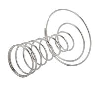 FPHADO Paquete de 8 soportes plateados para conos de helado, de acero inoxidable, soportes para conos de pizza, soportes de exhibición de conos de alimentos