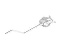 FPHADO Soporte de Música Portátil, Soporte de Lectura, Soporte de Música de Práctica, Soporte de Música Portátil de Saxofón (Versión Corta) Plata