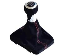FPQOVV G Compatible con A3 S3 8V 2014 2015 2016 2017 2018 2019 2020 Perilla De Cambio De Marchas Cabeza De Palo Palanca De Cambio De Caja De Cambios(6 Speed-Black)