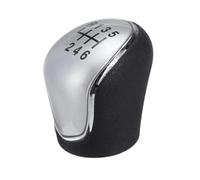 FPQOVV Perilla Palanca Cambios Compatible con Hyundai para IX35 2012 2013 2014 2015 2016 6 para Pomo De Cambio De Marchas De Velocidad Palanca De Cambios Manual Automática para Coche Palanca(Chrome)