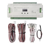 Fpreeza 32CH ES32 Sensor PIR Controlador de Luz de Escalera Cuerpo Humano Interruptor Inductivo Infrarrojo Control de LáMPara de Escalera para un Solo Color