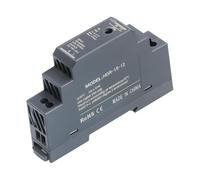 Fpreeza For Home Or Industrial Automation Compatible 12V DC 1.25A 15W DIN Rail Power Supply Module, Input 100-240V AC 50/60Hz DIN Rail Transformer