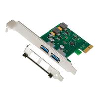 Fpreeza Gen1 USB-A HUB Tarjeta adaptadora USB 3.0 PCI-E Tarjeta de expansión 5.0Gbps FL1100 Chip Tarjeta de expansión sin energía