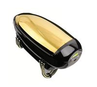 Fpreeza Masajeador profesional de mano de metal inalámbrico para hombre, carga USB, cabezal recargable, 2 nodos de masaje, función de