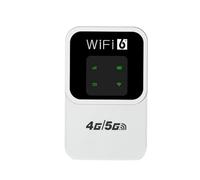 Fpreeza Router inalámbrico 4G/5G móvil WiFi 150Mbps 4G WiFi Hotspot con ranura para tarjeta SIM, firewall, módem router portátil VPN