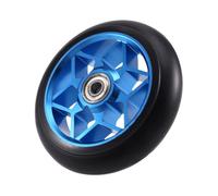 Fpreeza Ruedas de Scooter de 110 Mm, Reemplazo de Scooter Acrobático, Buje de Rueda de Aluminio, Accesorios para Scooter de Patada con Rodamientos Azules