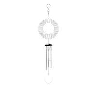 Fpreeza SublimacióN Wind Spinner Blanks DecoracióN Al Aire Libre, Campanillas de Viento con 4 Tubos de Aluminio Engrosados para Mamá Abuela Mujer