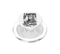 FPS Gamer Divertido Estilo Camping Militar Videojuego Jugador PopSockets PopGrip para MagSafe