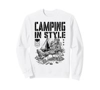 FPS Gamer Divertido Estilo Camping Militar Videojuego Jugador Sudadera