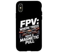 FPV Donde los árboles Tienen un tirón magnético Carcasa para iPhone X/XS