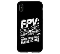 FPV Drone Donde los árboles Tienen un tirón magnético Carcasa para iPhone XS MAX
