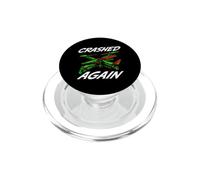 FPV Drone Pilot Quadcopter Crashed Again PopSockets PopGrip para MagSafe