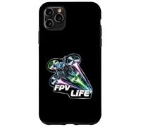FPV Life Racing Drone Pilot First Person View Quadcopter Carcasa para iPhone 11 Pro MAX