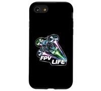 FPV Life Racing Drone Pilot First Person View Quadcopter Carcasa para iPhone SE (2020) / 7/8