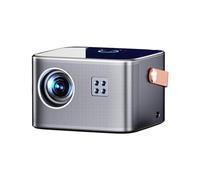 FPVAWKBL Proyector QUYNAGER 5G para el hogar, Sala de Estar, Dormitorio, TV, proyección de Pared, Cine en casa, proyector pequeño, Pantalla de fundición aplicable (D como se Muestra)