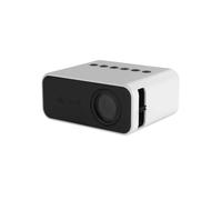 FPVAWKBL QUYNAGER Cine en casa Proyector portátil Teatro 3D MINI Proyector de video Sincronización con cable Teléfono inteligente Android IOS (Color: E, Tamaño: Enchufe del Reino Unido) (Enchufe E AU)