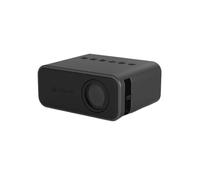 FPVAWKBL QUYNAGER Cine en casa Proyector portátil Teatro 3D MINI Proyector de video Sincronización con cable Teléfono inteligente Android IOS (Color: E, Tamaño: Enchufe del Reino Unido) (Enchufe D AU)