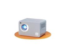 FPVAWKBL QUYNAGER Proyector Cine en casa Sala de Estar en casa Pared Fundida Dormitorio Dormitorio Mesita de Noche Proyector portátil Oficina Pantalla Fundida (D como se Muestra)