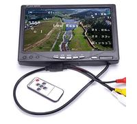 FPVDrone Monitor FPV RC de 7 pulgadas 1024 x 600 IPS LCD Monitor de pantalla con parasol para RC FPV Drone Quadcopter