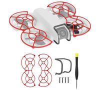 FPVtosky Kit de accesorios de seguridad 2 en 1 para DJI NEO, incluye protección de hélices y cardán Bumpers, accesorios para DJI Neo