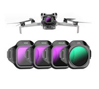 FPVtosky Mini 5 Pro ND Filter Set, filtros ND Multicapa, Conjunto de filtros CPL para Accesorios de Drones dji Mini 5 Pro, 4 Piezas (CPL, ND8, ND32, ND128)