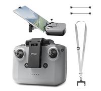 FPVtosky Soporte de desmontaje para Tableta dji Lito 1/ X1 / Mini 5/4 / 4K/2 SE/Neo/Air 3/Flip, 7-12 Pulgadas Plegable Soporte de Montaje para iPad, Incluye Collar y 2 Cables para dji RC-N1/N2/N3