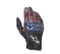 Alpinestars FQ20 SMX-1 Air V2 Monster Guantes de motocicleta, negro-rojo-azul, tamaño 3XL para Hombres