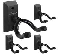 FQDDZ SNIGJAT - Soporte de pared para guitarra, 4 unidades, soporte para pared, soporte para guitar, soporte de pared para guitar, bajo, banjo, mandolina