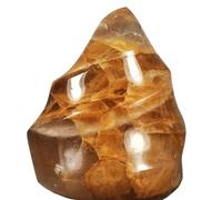 FQHIDMOMX 1 Pieza de 300-400 g desmagnetización Gemas espirituales con Llama for pulir Cristales