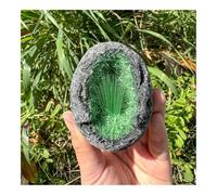 FQHIDMOMX 100-150 g 1 Pieza de Huevos geoda Verde DIY