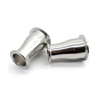 FQHIDMOMX 1pc 19/25/32/38/45/51/57/63/76/89/102mm Reducer SS304 Stainless Steel Ferrule 50.5-119mm Concentic Pipe Fitting Tri Clamp(57x38 to 77.5x50.5)