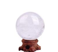 FQHIDMOMX 1pc Crystal Ball Polished Globe Massaging 9 Kinds Home Decoration Souvenirs Ornaments (Color : White Crystal)