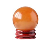 FQHIDMOMX 30mm Crystal Ball Divination Sphere Sculpture Figurine Gemstone,for Polished, Balancing, Gift, Home Decor,F