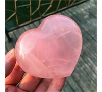 FQHIDMOMX 50-60mm Beautiful Quartz Crystal Heart Shape Home Decor(5pcs)