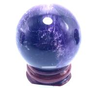 FQHIDMOMX Amethyst Ball Dream Stone Polished Home Office Decoration,20mm