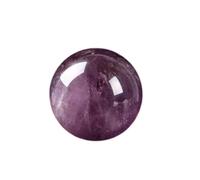 FQHIDMOMX Amethyst Ball Feng Shui Raw Stone Home Office Crystal Ornaments,20mm