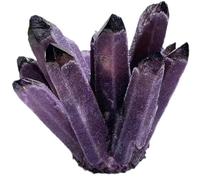 FQHIDMOMX Amethyst Crystal Cluster Rock, Gemstone Raw Rough Purple Gift Spiritual Room Decor(300-900G),300g