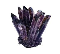FQHIDMOMX Amethyst Geode Clusters Quartz Crystal Cluster Gemstone for Home Decoration, & Collection,800~900g