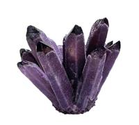 FQHIDMOMX Amethyst Quartz Crystal Cluster Geode Druzy Stone Home Decoration Gemstone Gifts for Women Men,600~700g