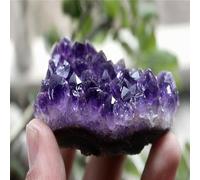 FQHIDMOMX Amethyst Raw Crystal Cluster Ornaments (Size : 100-150)